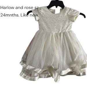 Harlow and Rose ivory pearl Dress